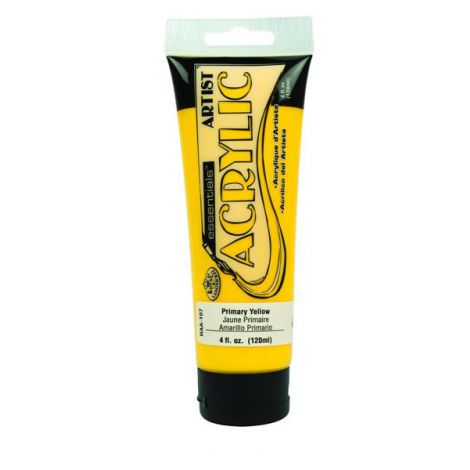 Farba akrylowa R&L 120ml, Żółta/Primary Yellow